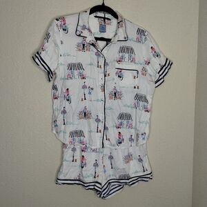 Jane And Bleecker Pajamas Short Set Size Medium
